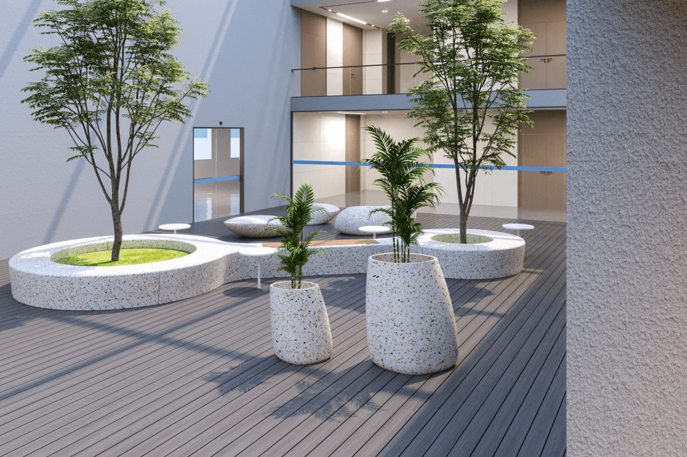 Terrazzo Planter