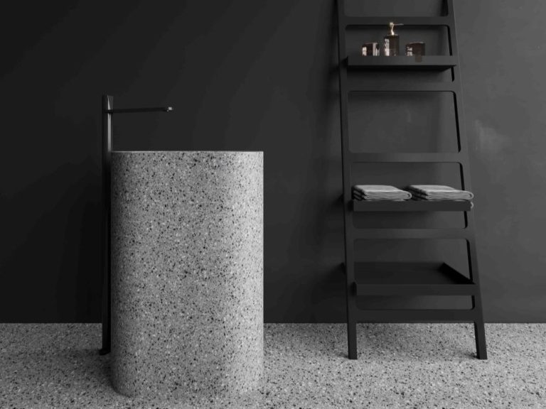 terrazzo pedestal sink (4)