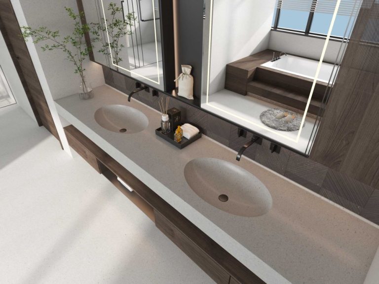 terrazzo vanity sink (7)
