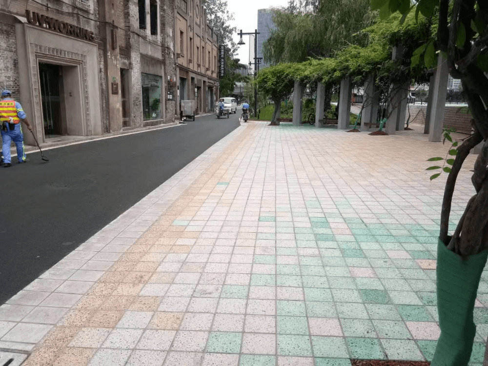 glass terrazzo paver project (8)