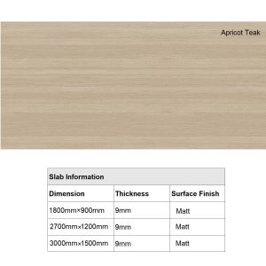 Apricot Teak-matt