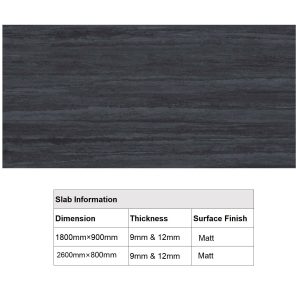 Black Travertine-Matt