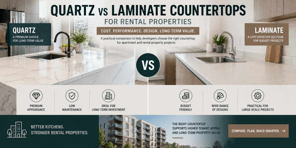 quartz vs laminate countertops